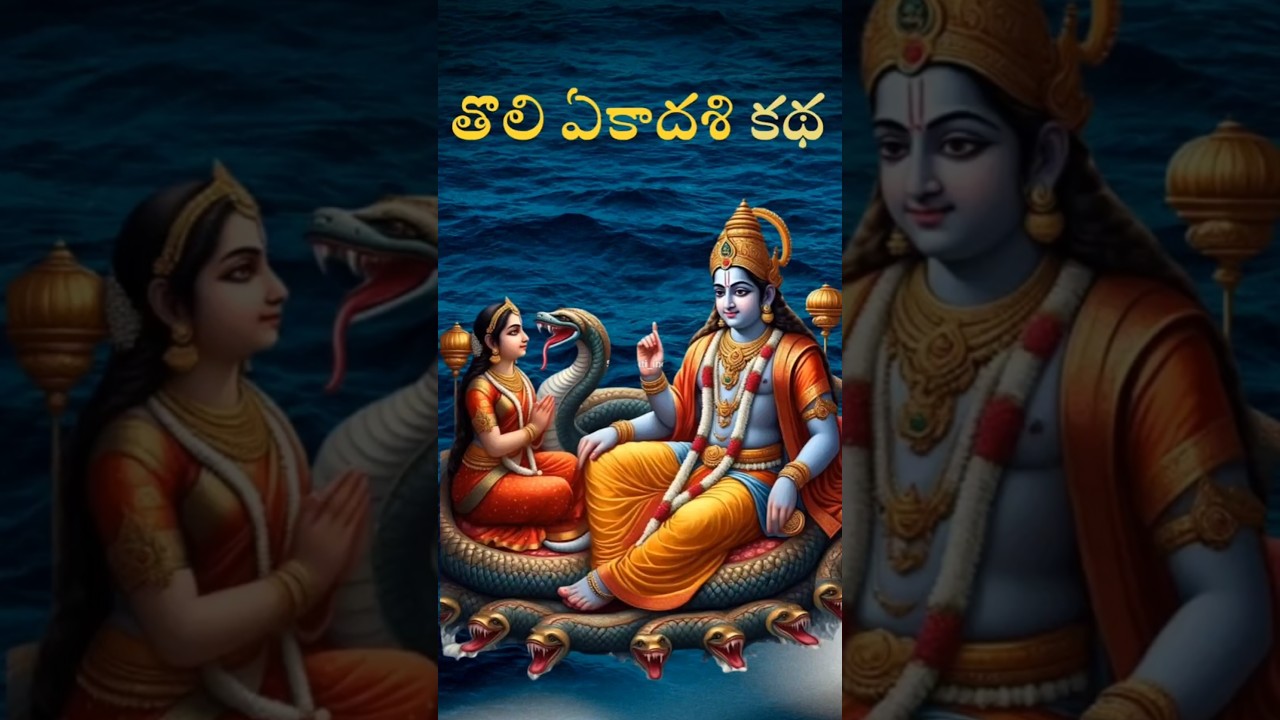 తొలి ఏకాదశి వ్రత కథ / Tholi Ekkadasi Varata Katha in Telugu #tolliekkadasi #ekadashi #mallikanakka