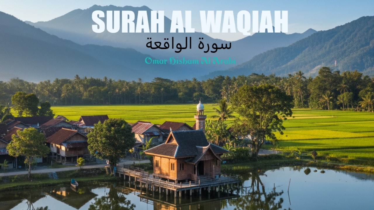 Surah Al-Waqiah Pembuka Pintu Rezeki & Pelancar Urusan | Murottal Merdu Omar Hisham Al Arabi