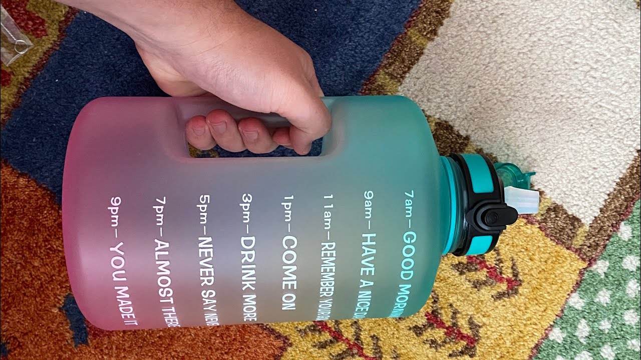 ETDW 3,78L / 1 Gallon Trinkwasserflasche Review/Unpacking