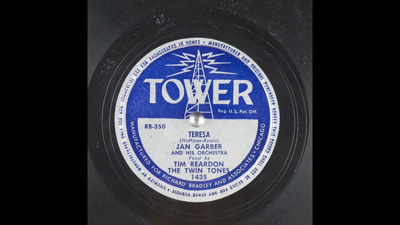 Teresa - Jan Garber & His Orchestra with Tim Reardon and The Twin Tones (1948)