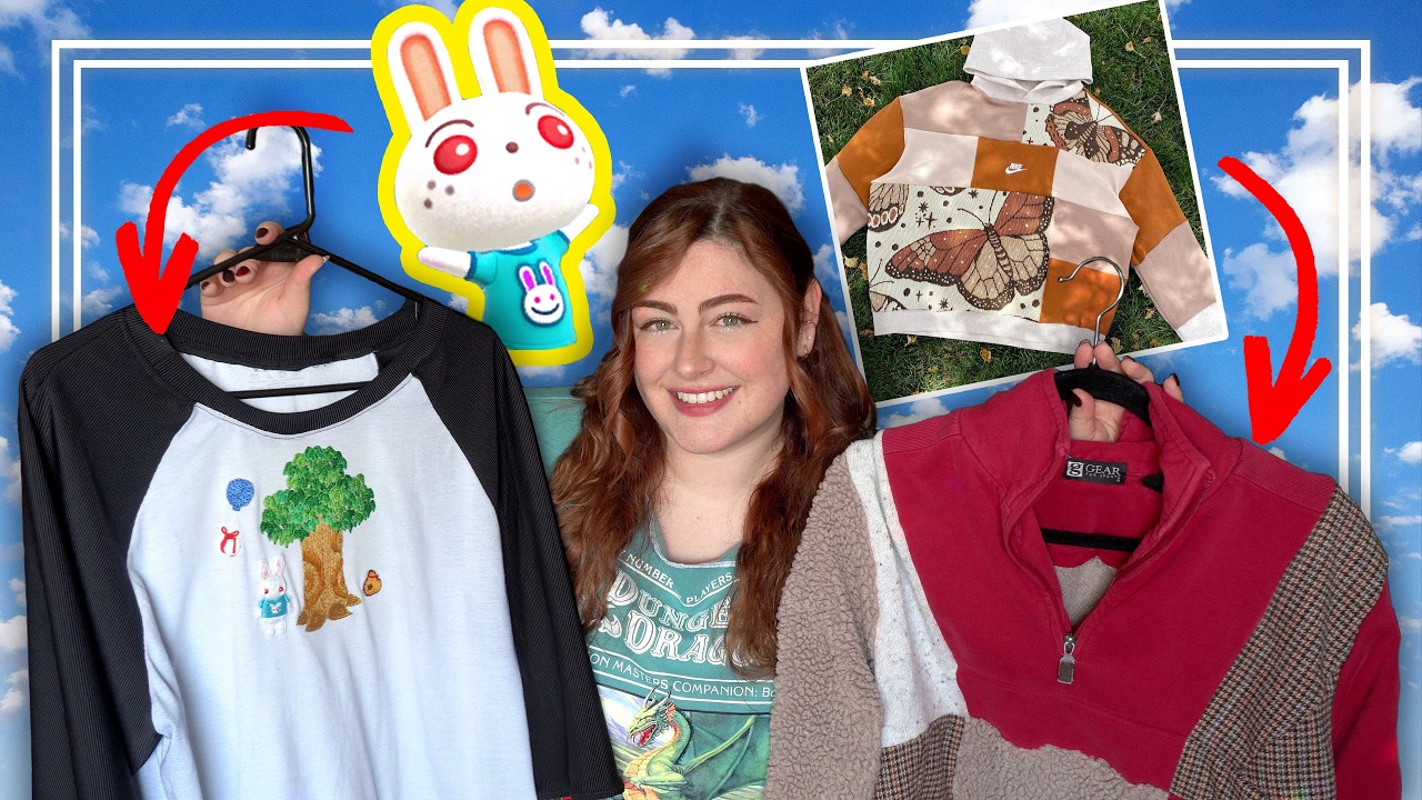 Thrift-Flip Wardrobe 🧵✂👚