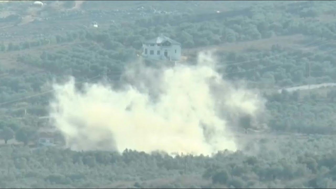 Lebanon under attack: Smoke fills the air as Israeli shelling escalates | News9