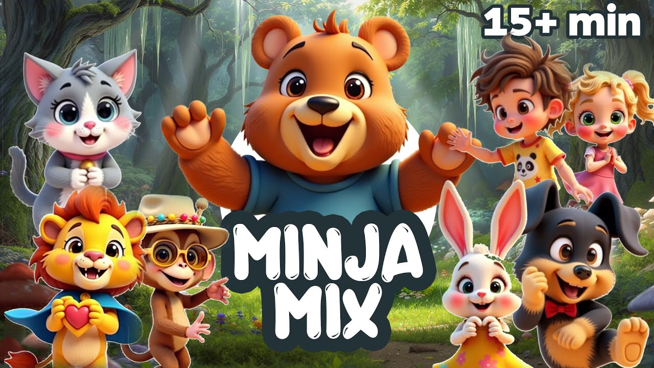 Minja Super Mix | Najbolje djecije pjesmice | Kad životinje pjevaju