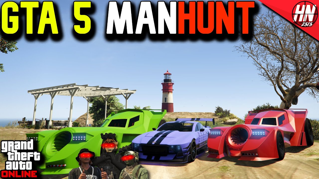 GTA 5 ManHunt! CHAMPION VS 2 VIGILANTES​