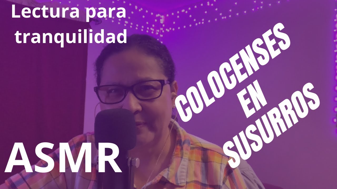 ASMR ✝️ #246-colocenses completo en susurros /paz