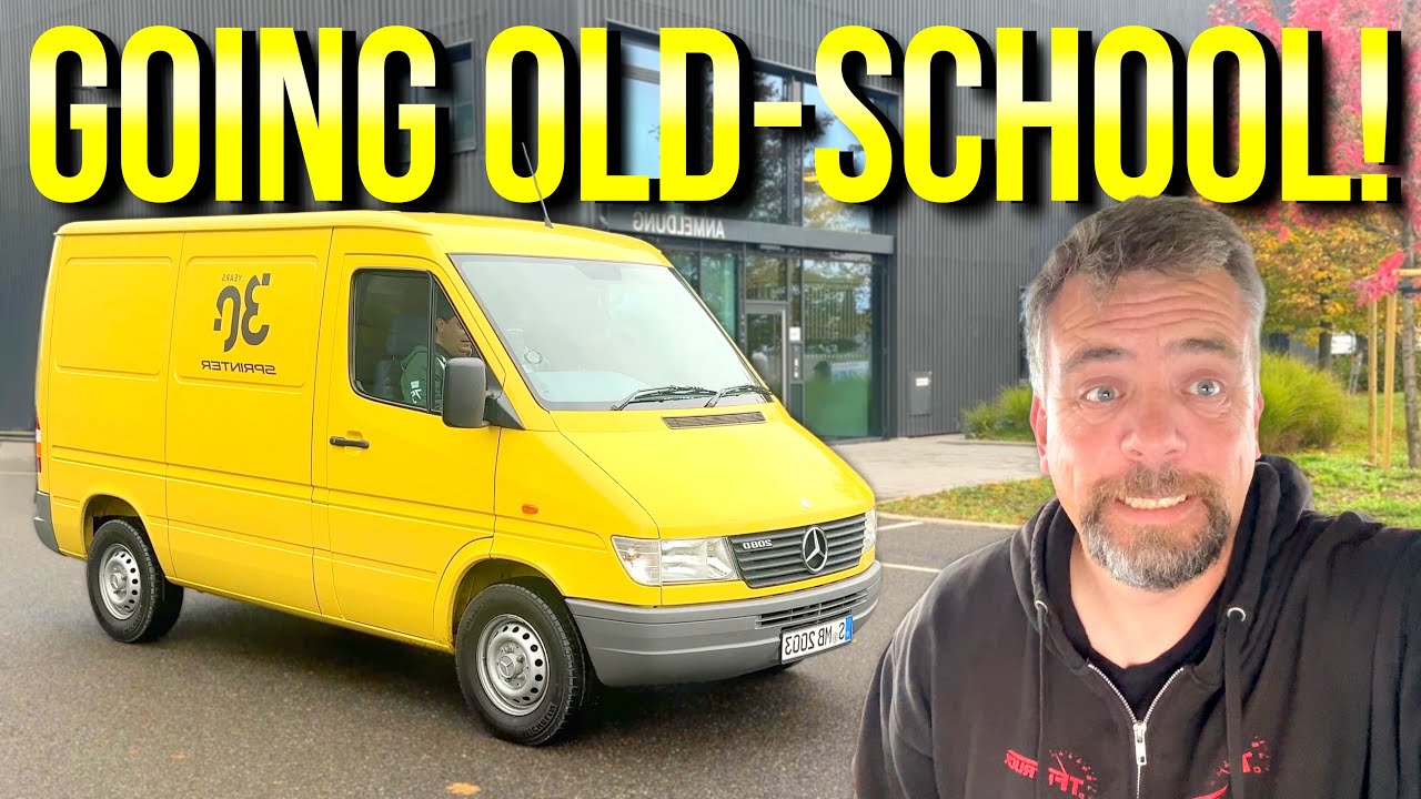 Я вожу самый первый фургон Mercedes-Benz Sprinter!