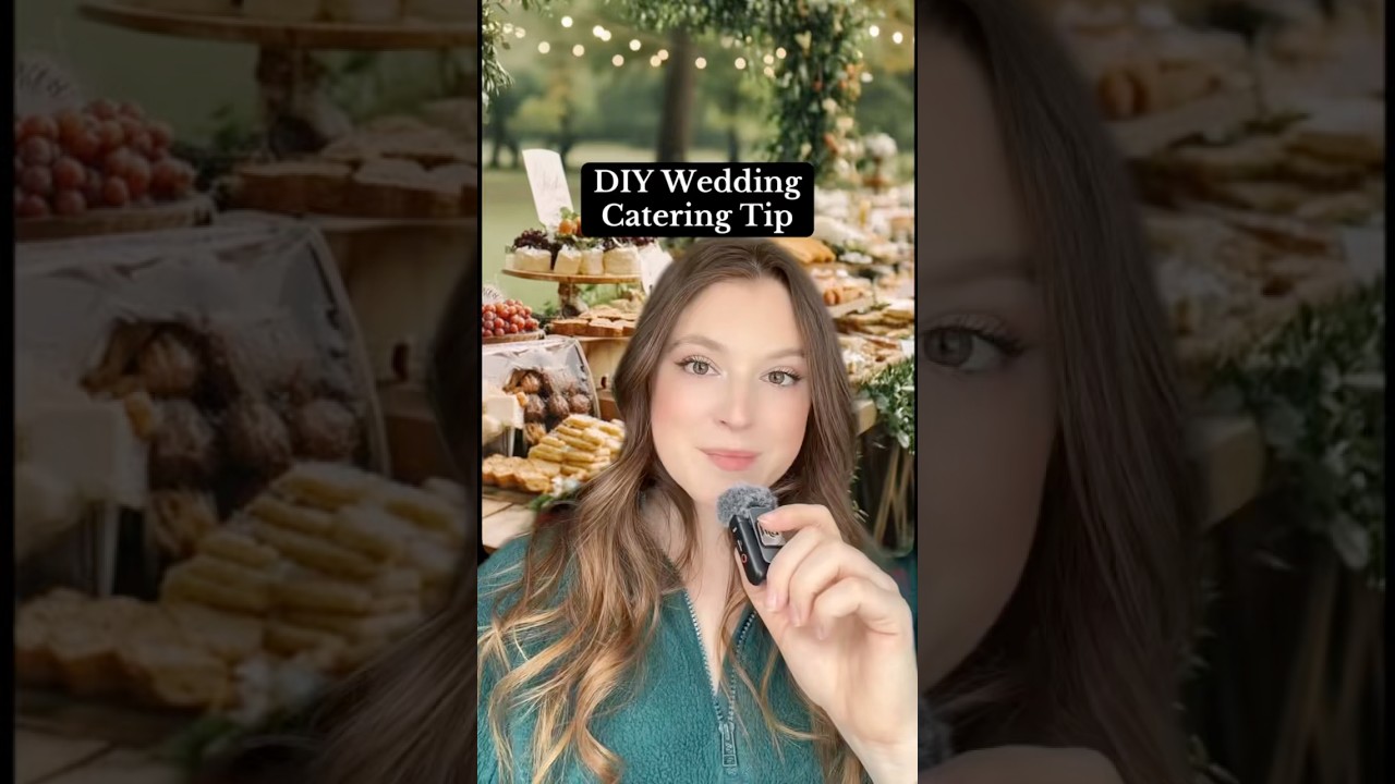 DIY Micro Wedding Catering Tip