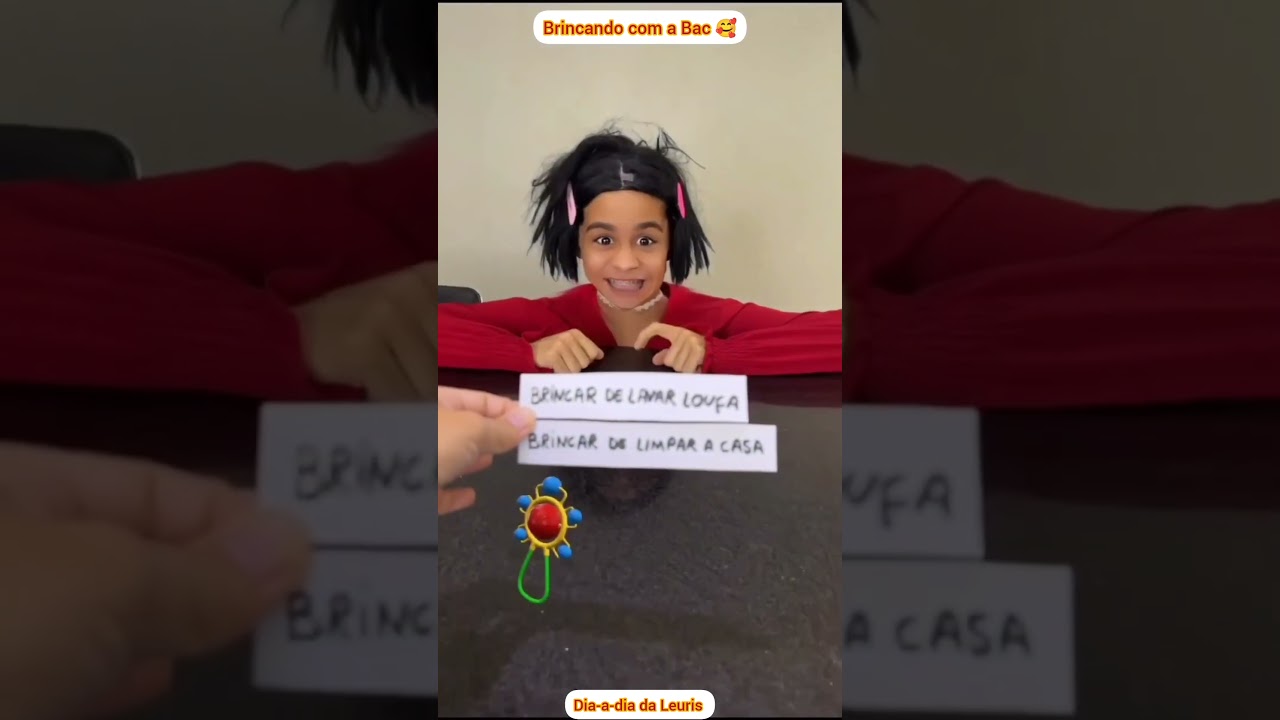 QUANDO A BAC QUER BR!NCAR #shorts #leuriscleia #humor