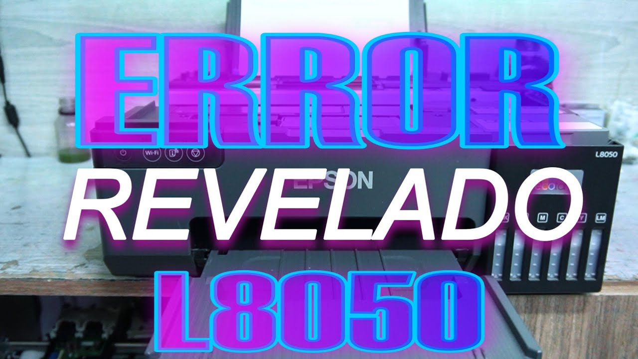 Epson L8050 | PAPEL ATASCADO | DEVUELVE LA HOJA