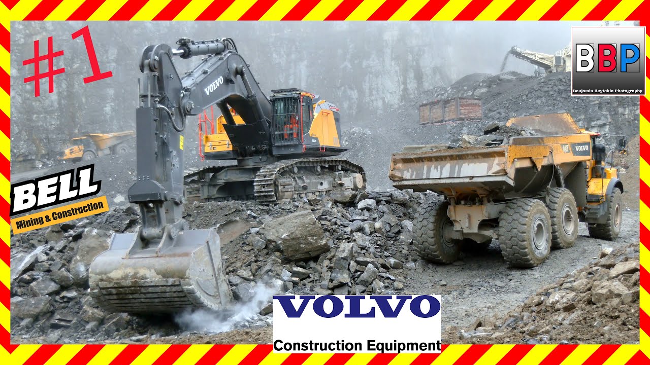 Volvo EC950F & Bell B60E, Volvo A40F, Switzerland, 2022 #1