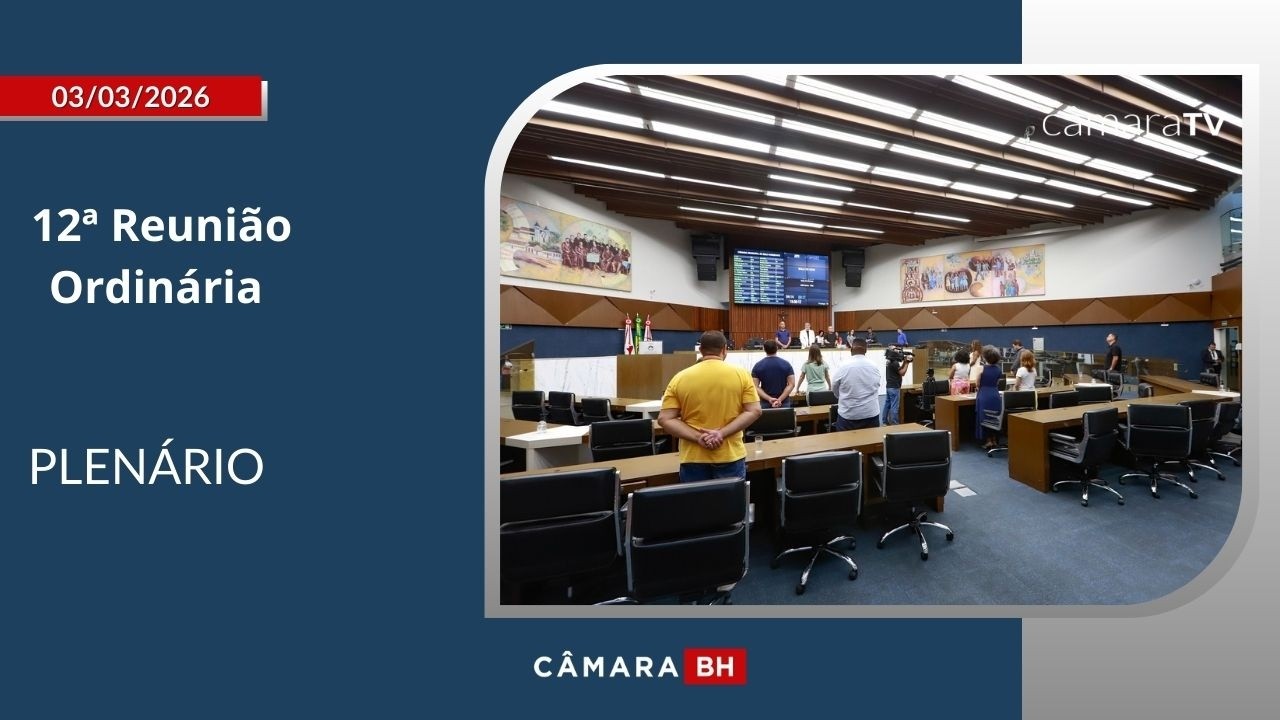 12ª Reunião Ordinária - plenário