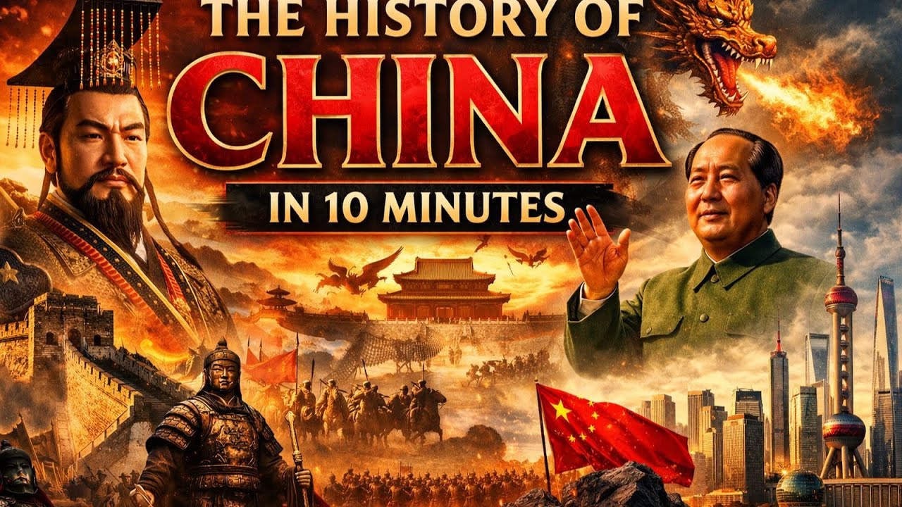 China Explained: 5,000 Years of History in 6 Minutes
