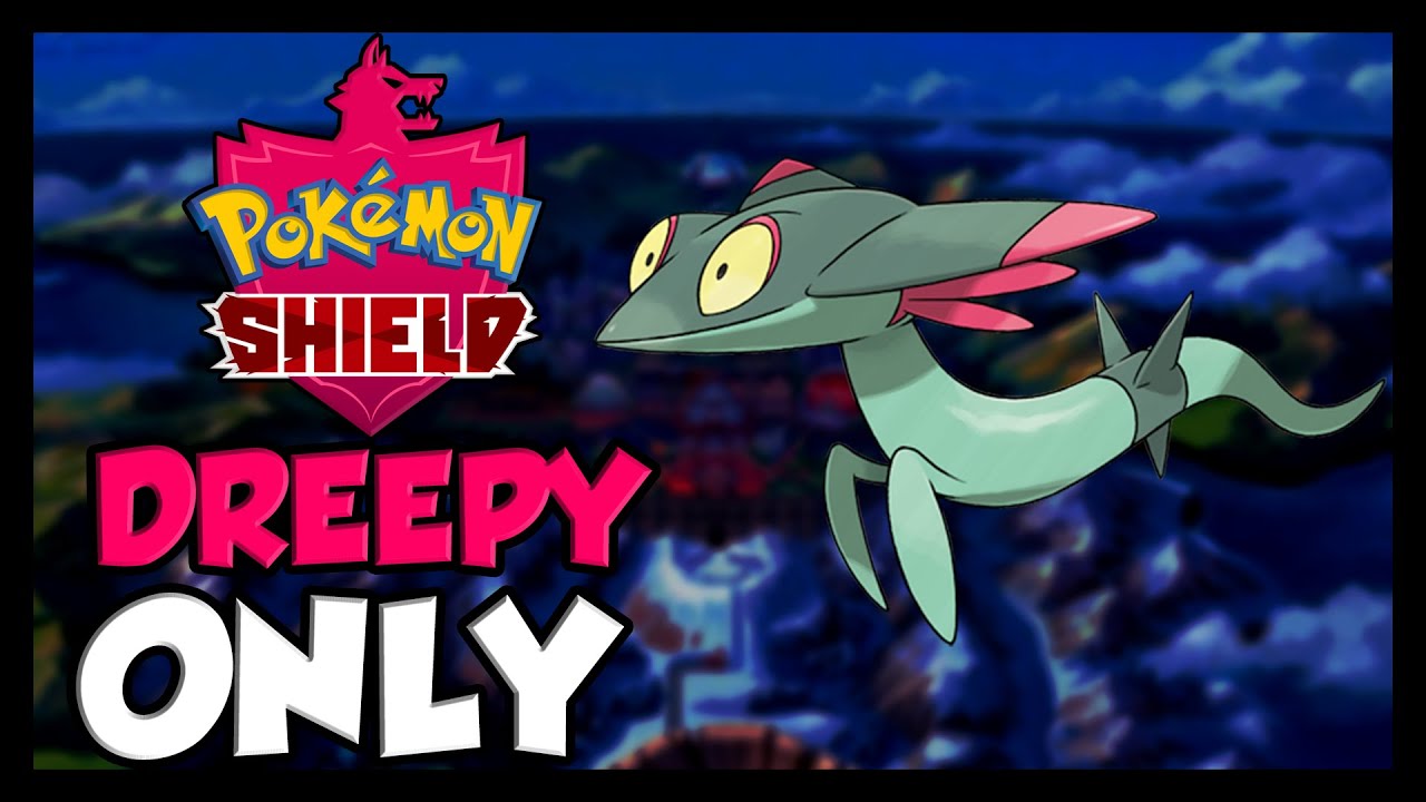 Can You Beat Pokemon Shield Using ONLY DREEPY? No Healing Items In Battle!
