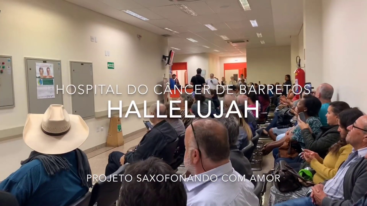 ALELUIA NO HOSPITAL DO CÂNCER EM BARRETOS - Sax Junior Barbosa