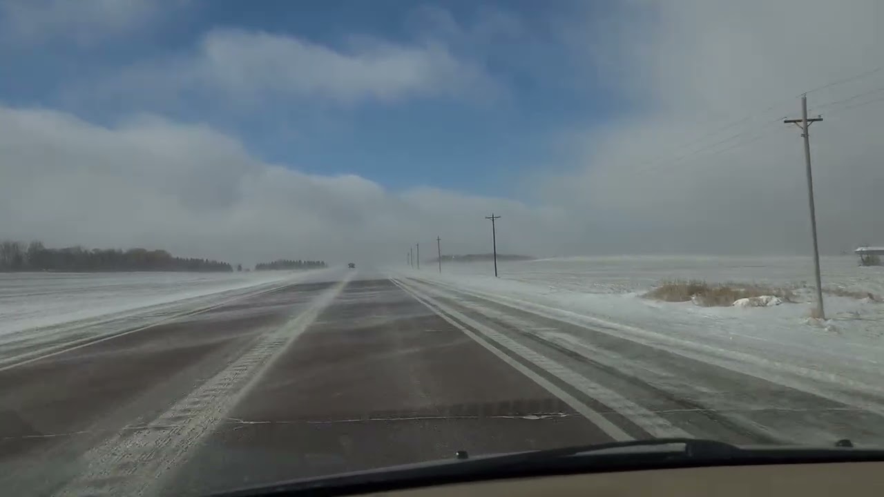 Ground Blizzard and my drive home