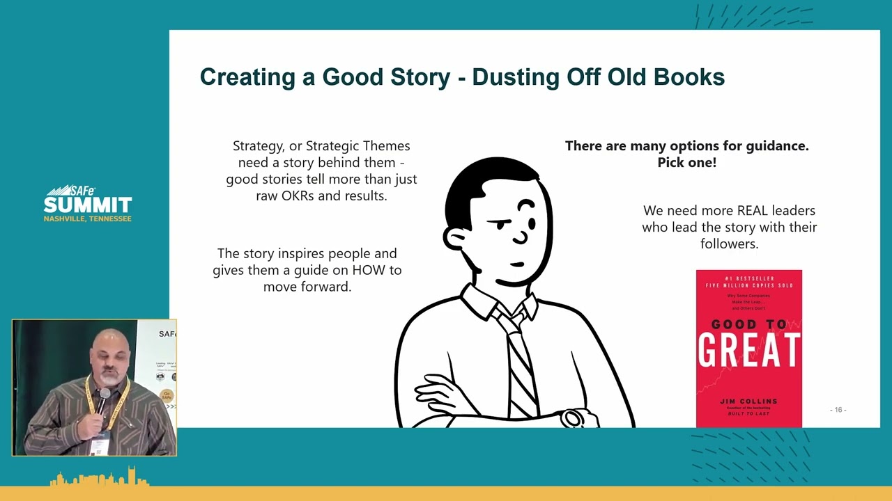 Connecting Enterprise Strategy to Portfolio Execution with Marshall Guillory, SPCT, SAFe Summit 2023