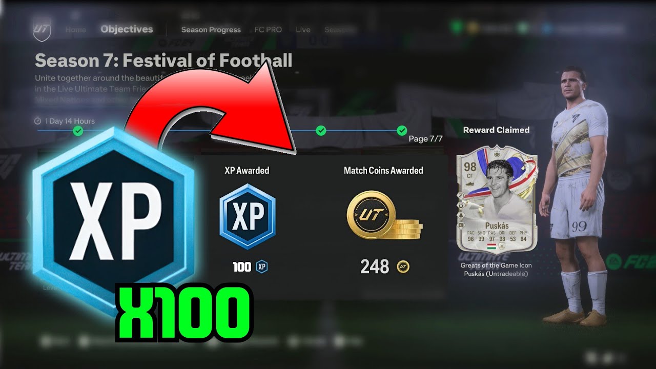 GET UNLIMITED XP in FC 24 BY DOING THIS...