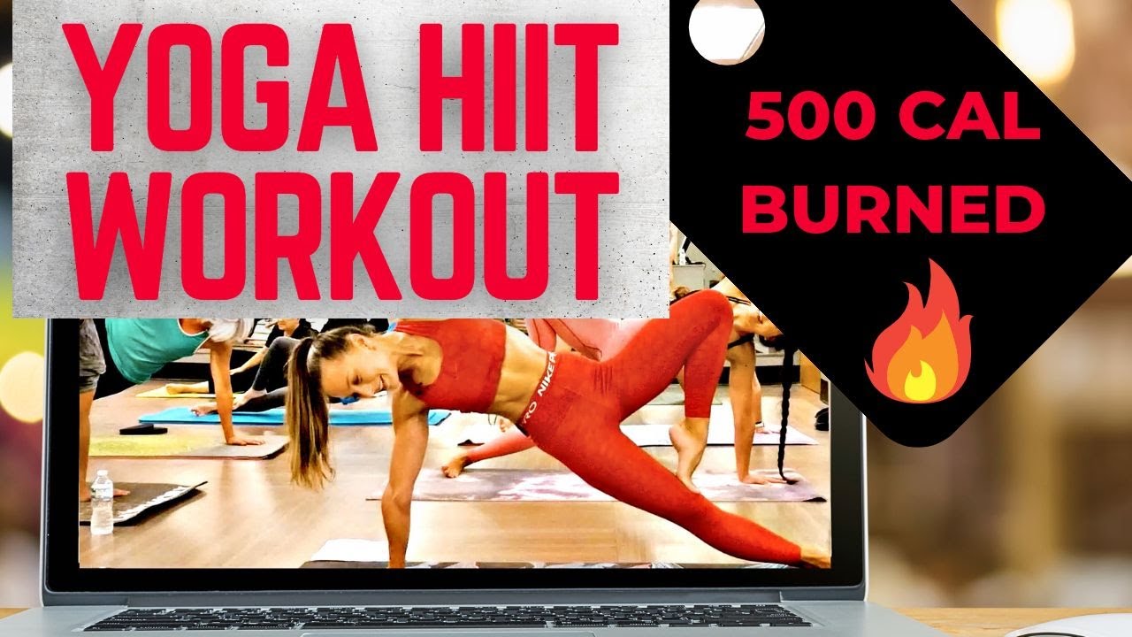 YOGA HIIT WORKOUT for weight loss (you won't get bored entire 60 min) | Juliette Wooten
