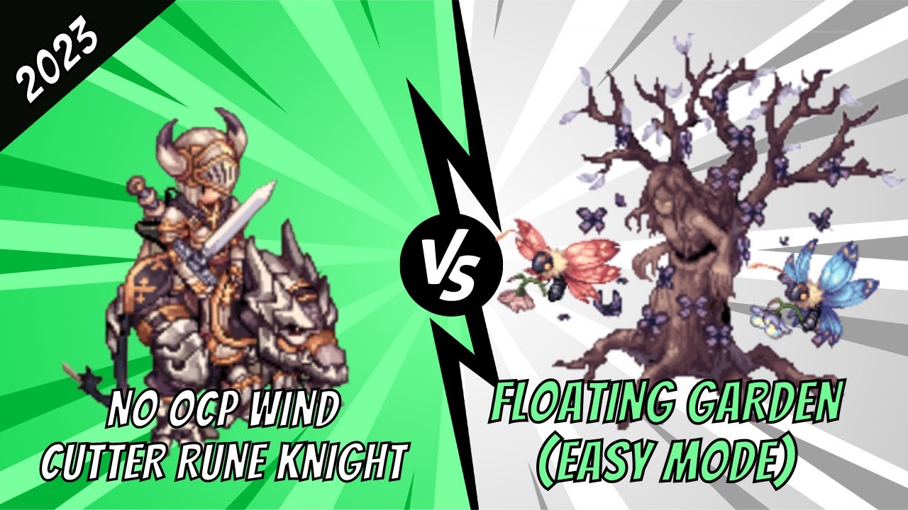 iRO Chaos - Budget Build - TWO OCP Wind Cutter Rune Knight VS Floating Garden (EASY MODE) (2023)