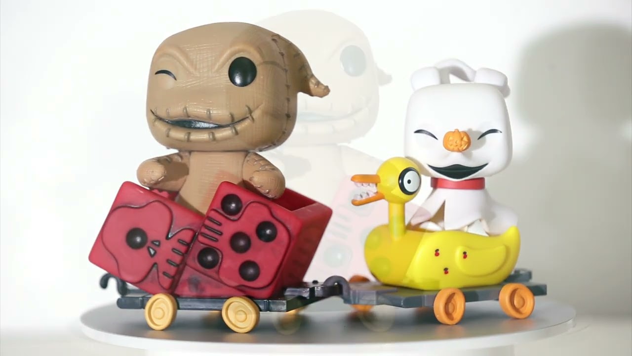 Oogie Boogie in Cart #PopTrains #FunkoPop #oogieboogie #funkotrain #oogieboogieincart #originalfunko