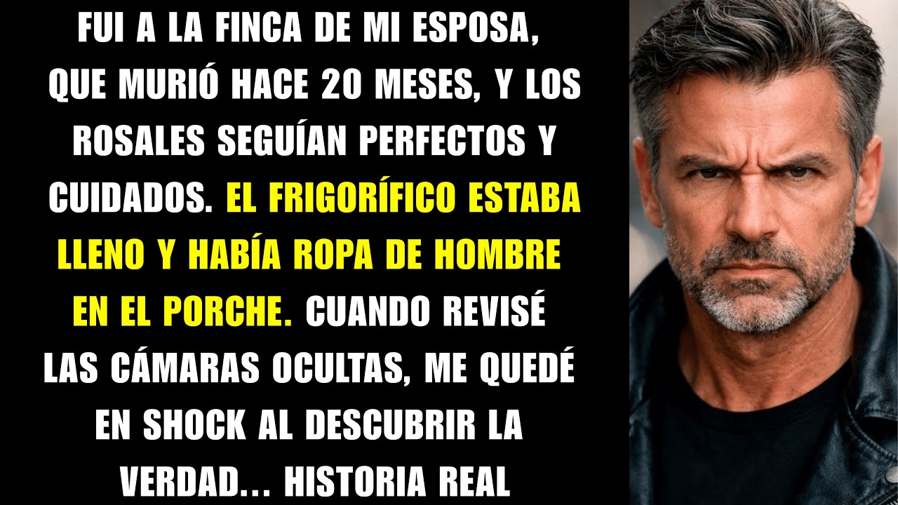 Fui a la finca de mi esposa fallecida, cerrada 20 meses, y al entrar me quedé completamente paral...