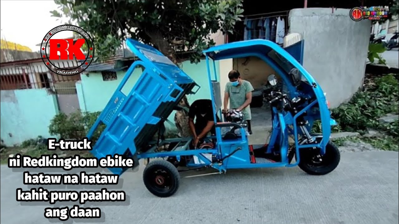 RedKingdom ebike| E Truck walang hirap kahit puro ahunan ang daanan #performance  #electricbike