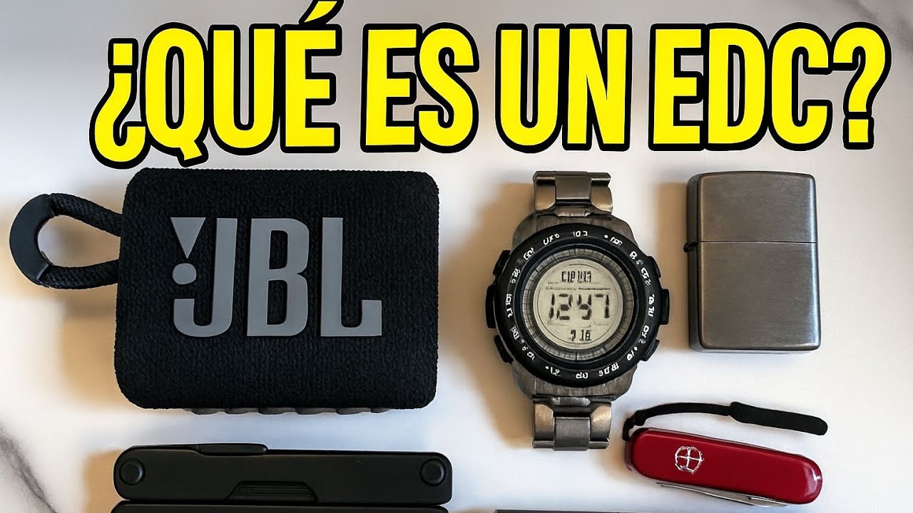 🛠️ EDC explicado fácil: Lo que todos deberíamos llevar 🔥