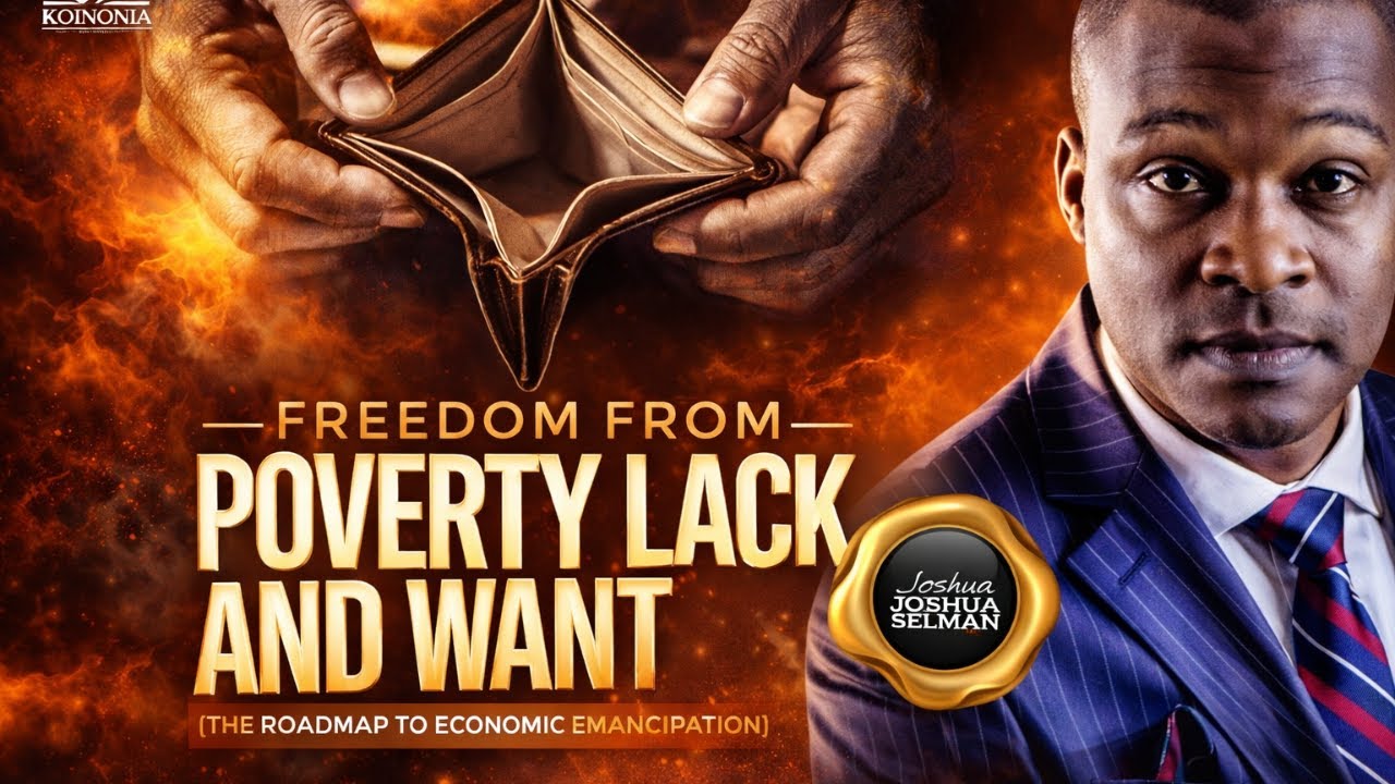 FREEDOM FROM POVERTY, LACK AND WANT (THE ROADMAP TO ECONOMIC EMANCIPATION) WITH APOSTLE SELMAN
