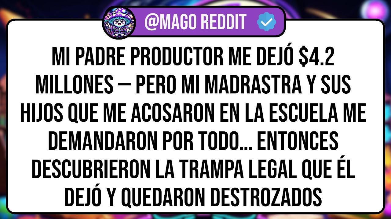 Mi Padre Productor Me Dejó $4.2 Millones — Pero Mi Madrastra Y Sus Hijos Que Me Acosaron En La ...