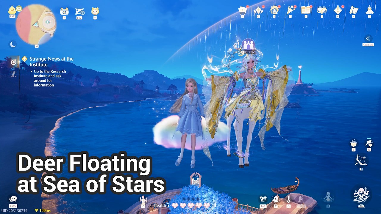 Infinity Nikki 2.2 Glitch: Float with the Deer at the Sea of Stars