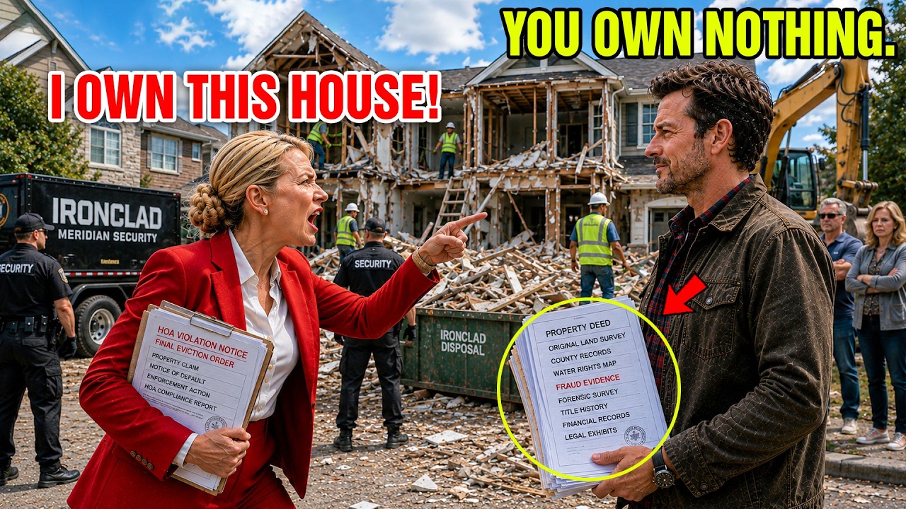 HOA Karen Gutted My Home To Claim A Hidden Room&mdash;She Didn't Know I Owned Her Entire Security Firm