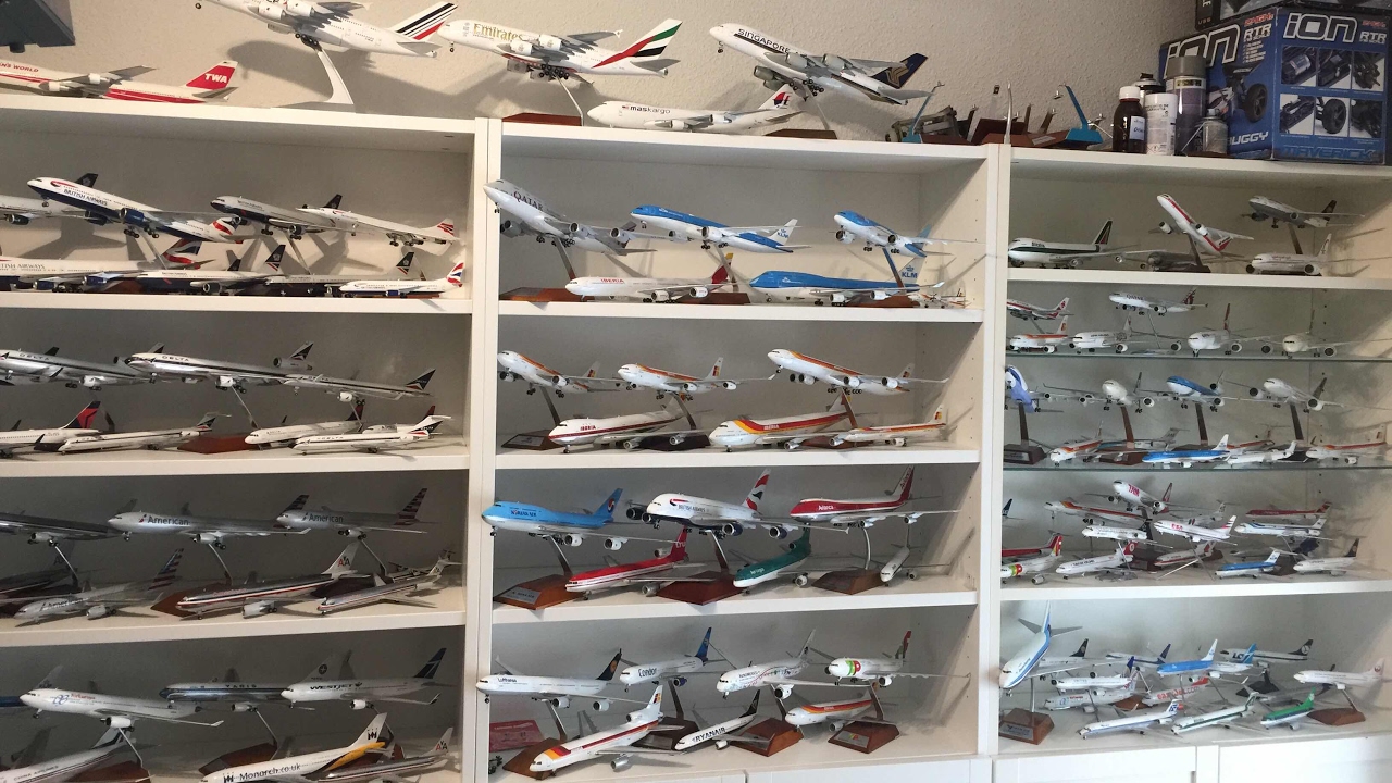 My 1:200 diecast airliner collection.Updated abril 2017