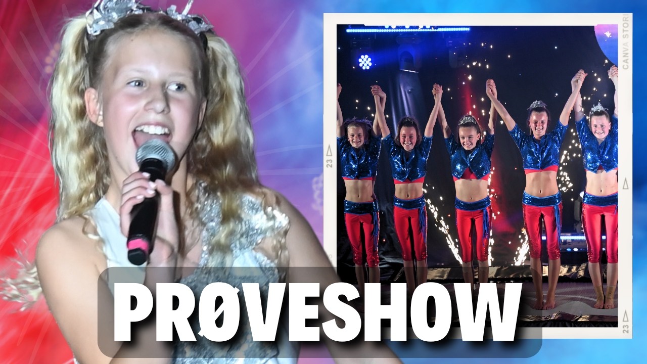 Kan vi klare presset? – Prøveshow i Hedensted🤩