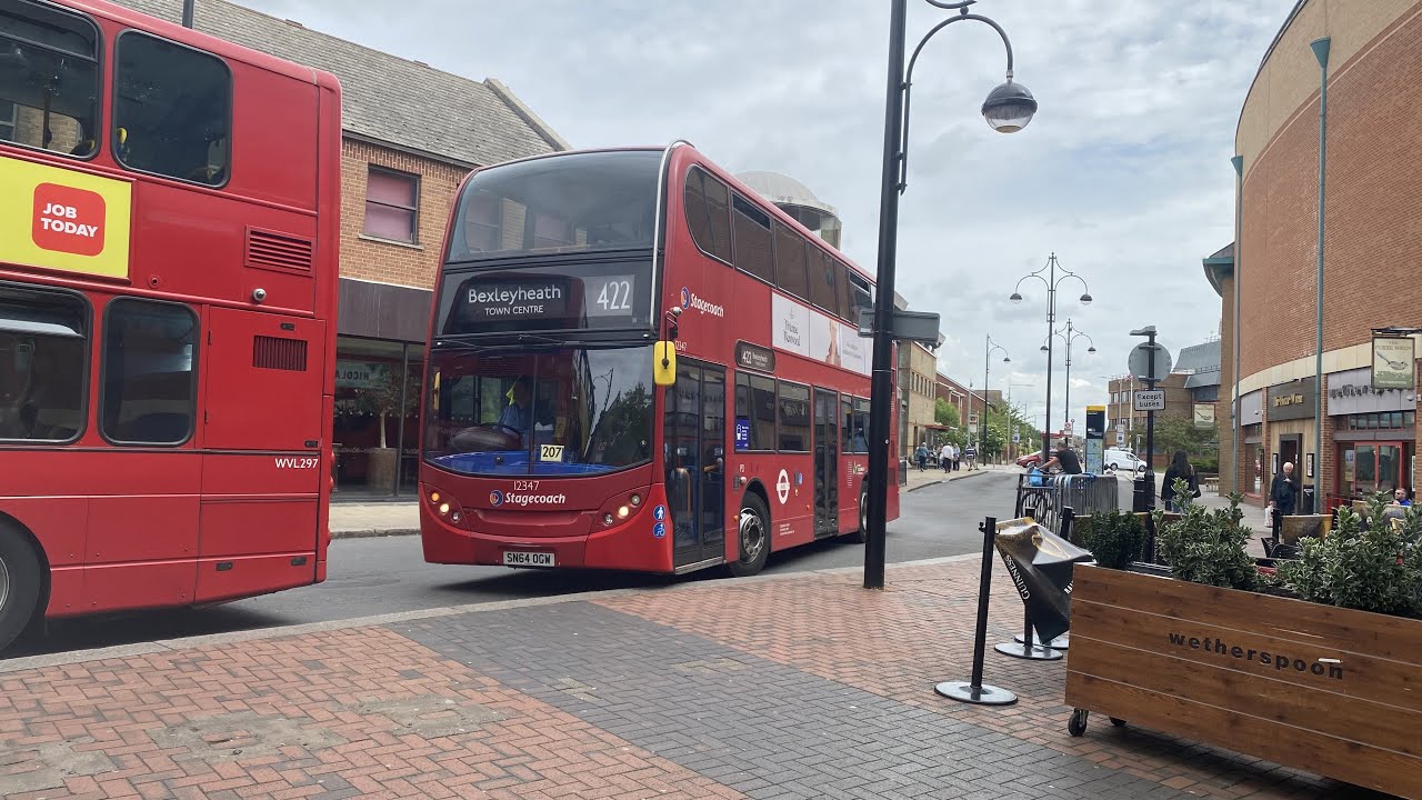 Stagecoach Bus Route 422@12347/SN64 OGW (North Greenwich - Bexleyheath Town Centre)