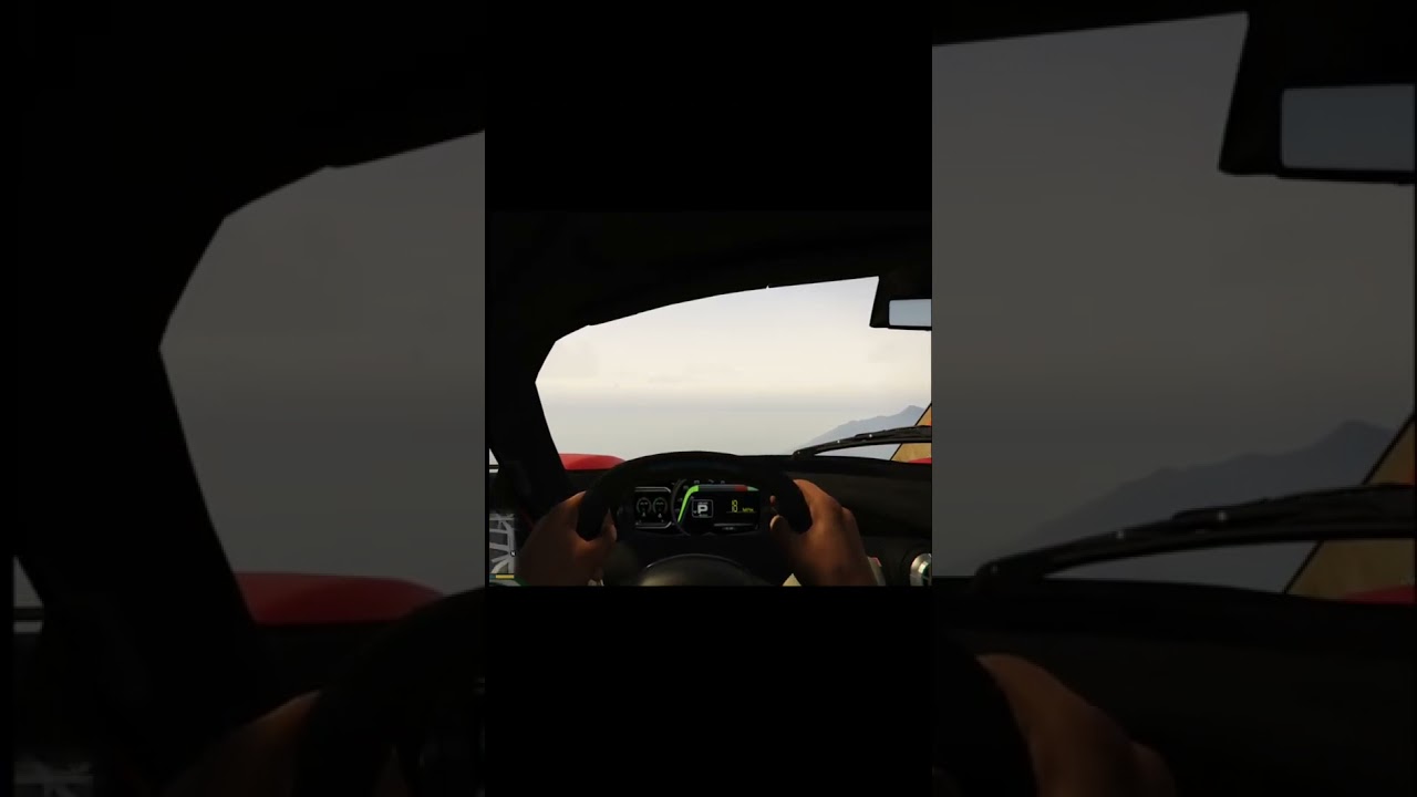 FERRARI VS MEGA RAMP FAIL  CAR FAIL  Shorts  Deep games