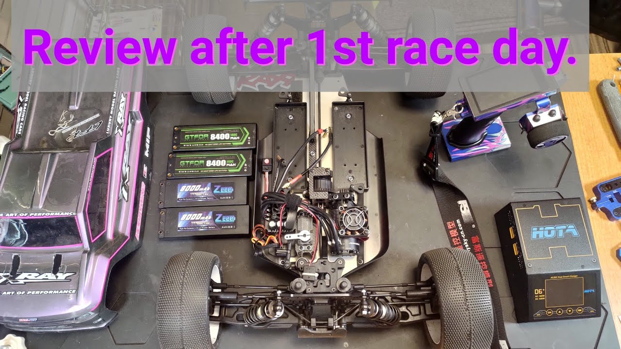 Xray XT8E 22 after 1st race review.