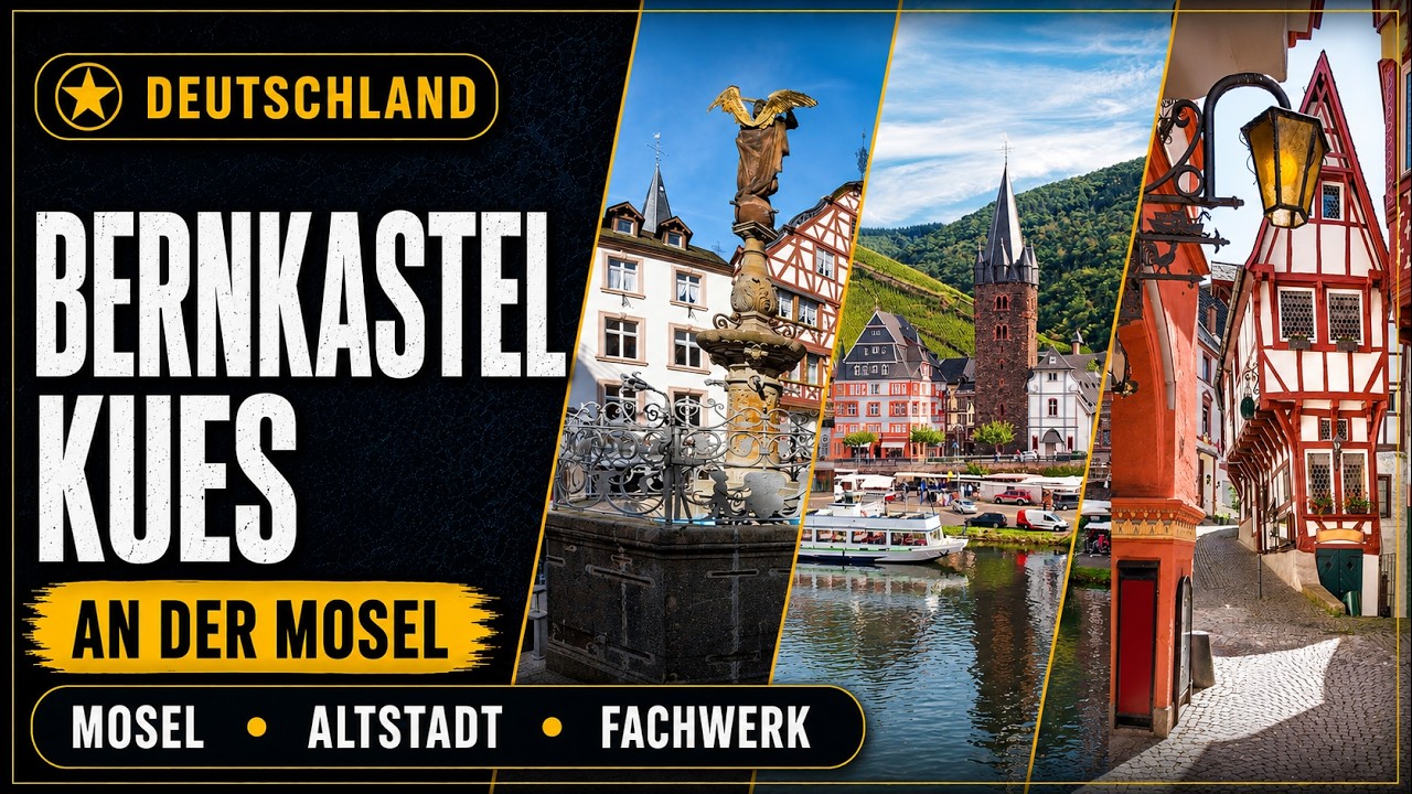 Bernkastel-Kues eine Perle an der Mosel