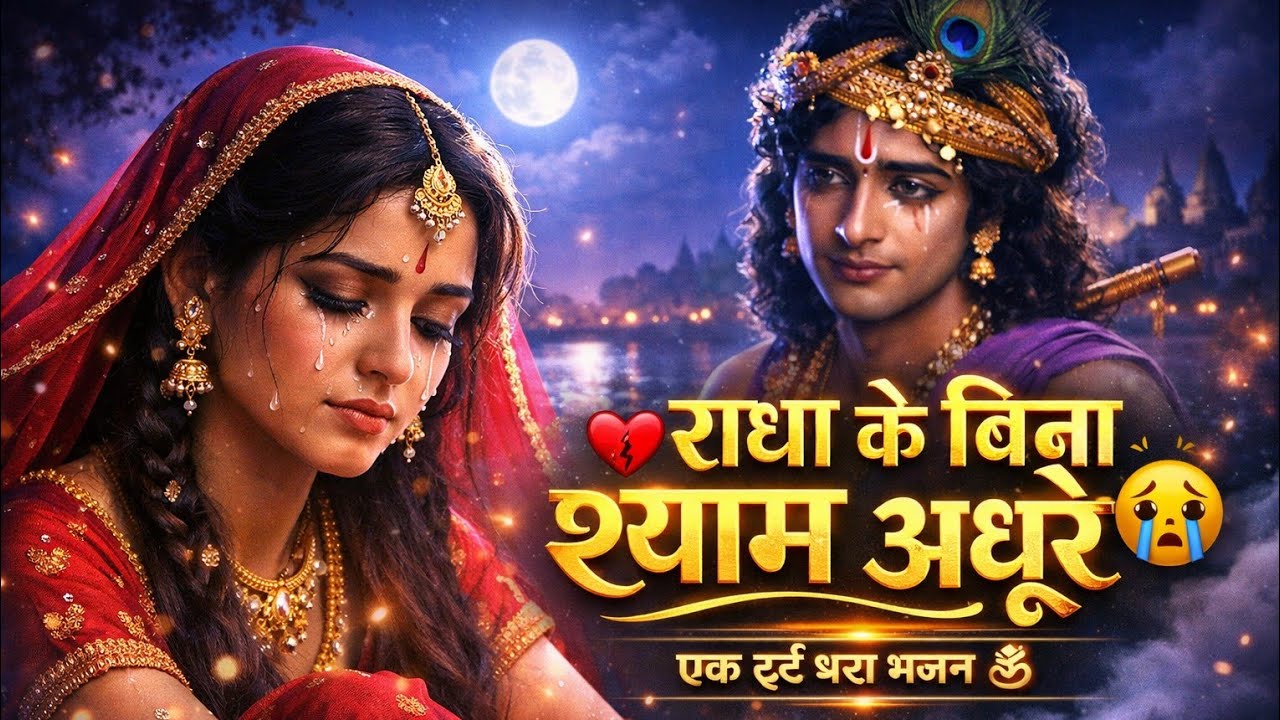 अधूरी हूँ मैं… जब तक श्याम मेरे साथ नहीं l प्रेम का अर्थ = राधा कृष्ण 🦚 l Divine Songs #love, 