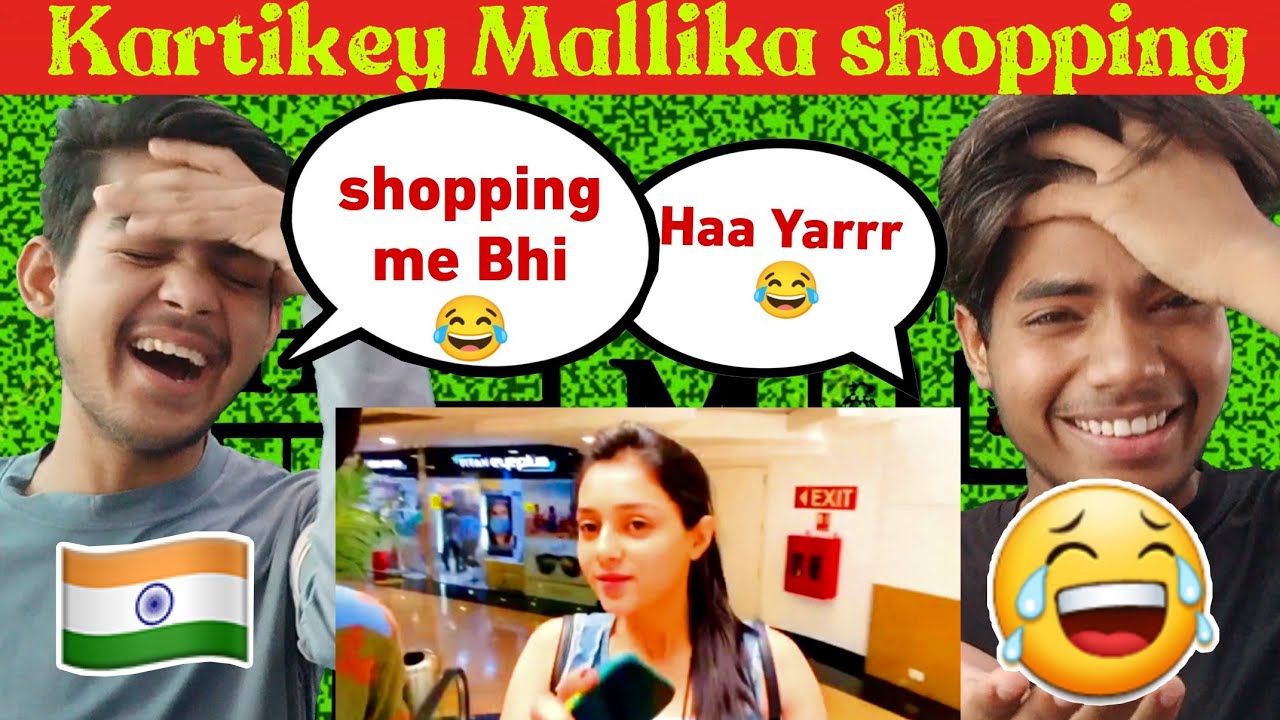 Karthik malviya shopping with Mallika Singh Reaction | mallika Singh