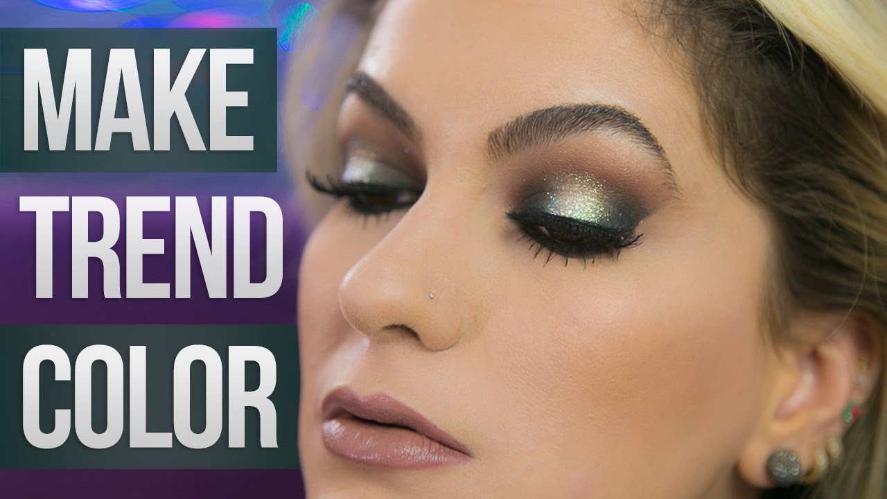 MAKE TENDÊNCIA DE COR (TREND COLOR) POR ALICE SALAZAR