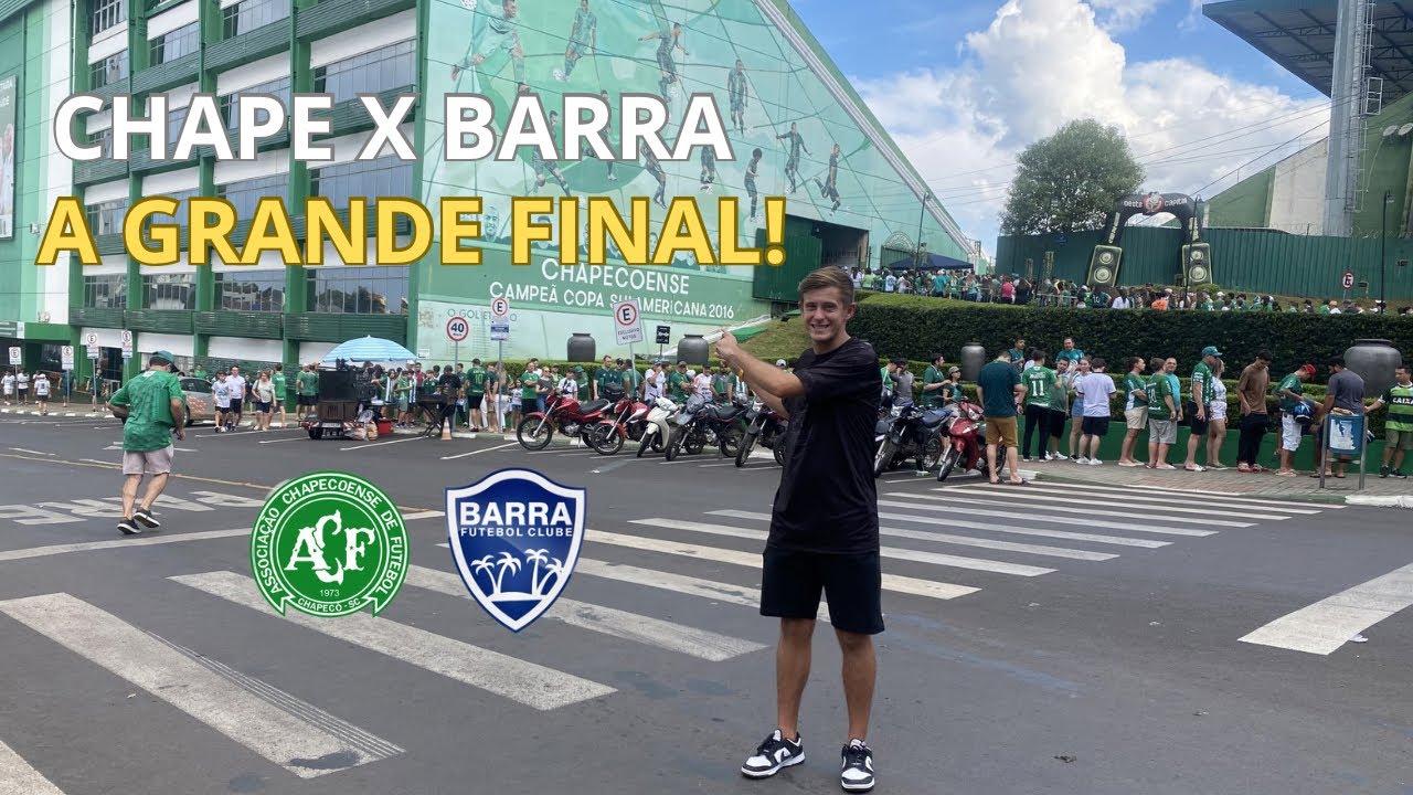 Fui na FINAL do Catarinense! Chapecoense x Barra na Arena Condá! 🔥