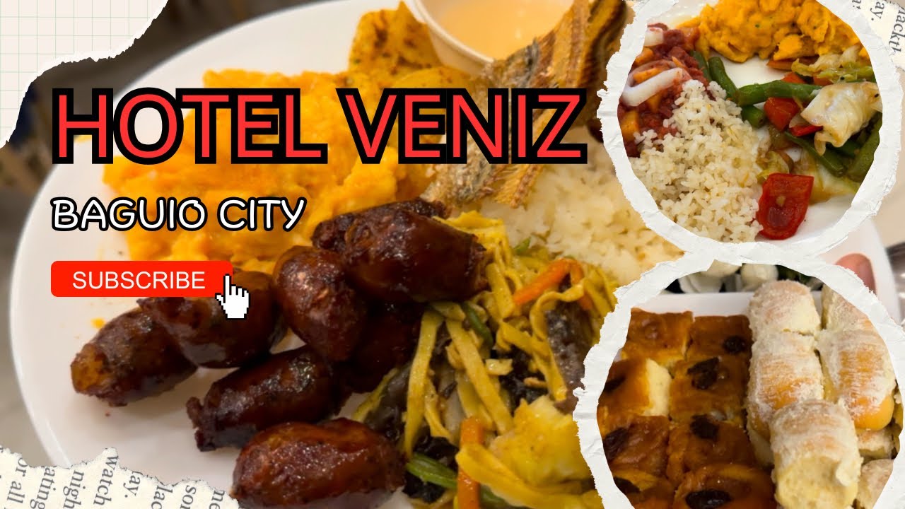 Hotel Veniz Breakfast Buffet - Baguio City