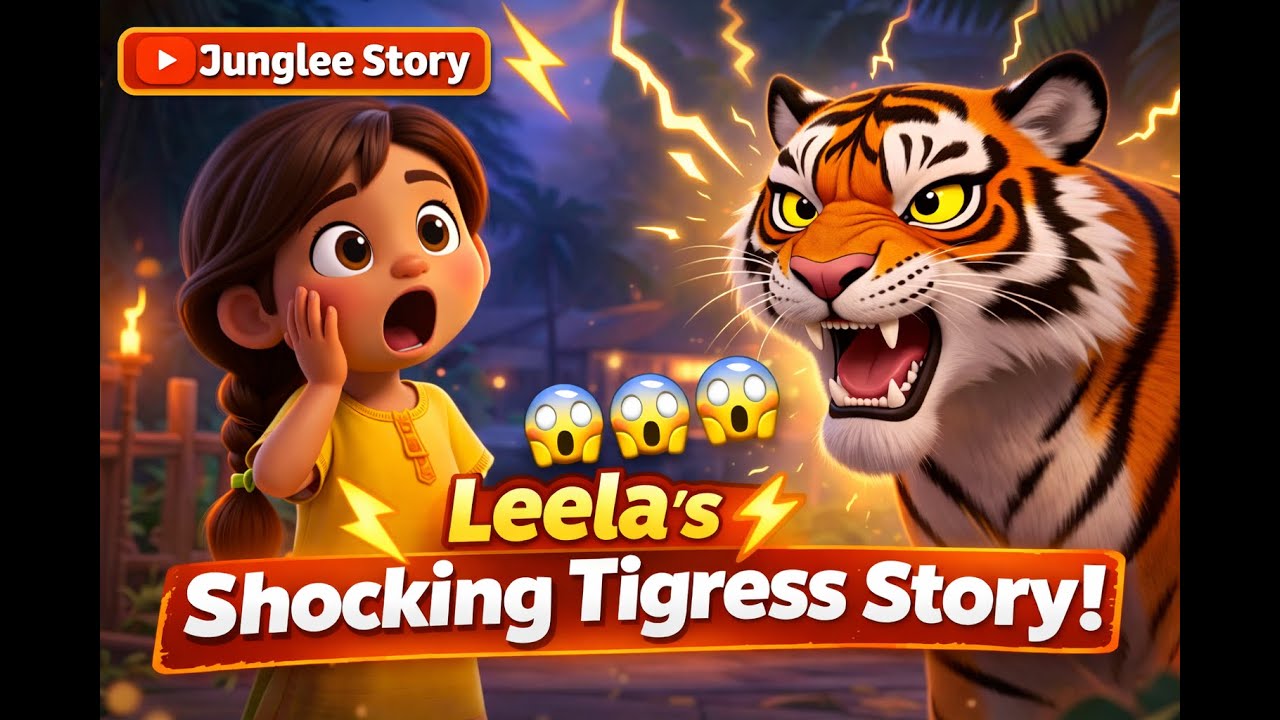 “Leela vs Tigress: The Epic Jungle Battle!”