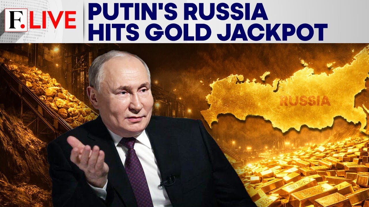 Gold Price Rise Gives Putin's Russia $216 Billion Boom Amid Ukraine War | Firstpost Live | N18G