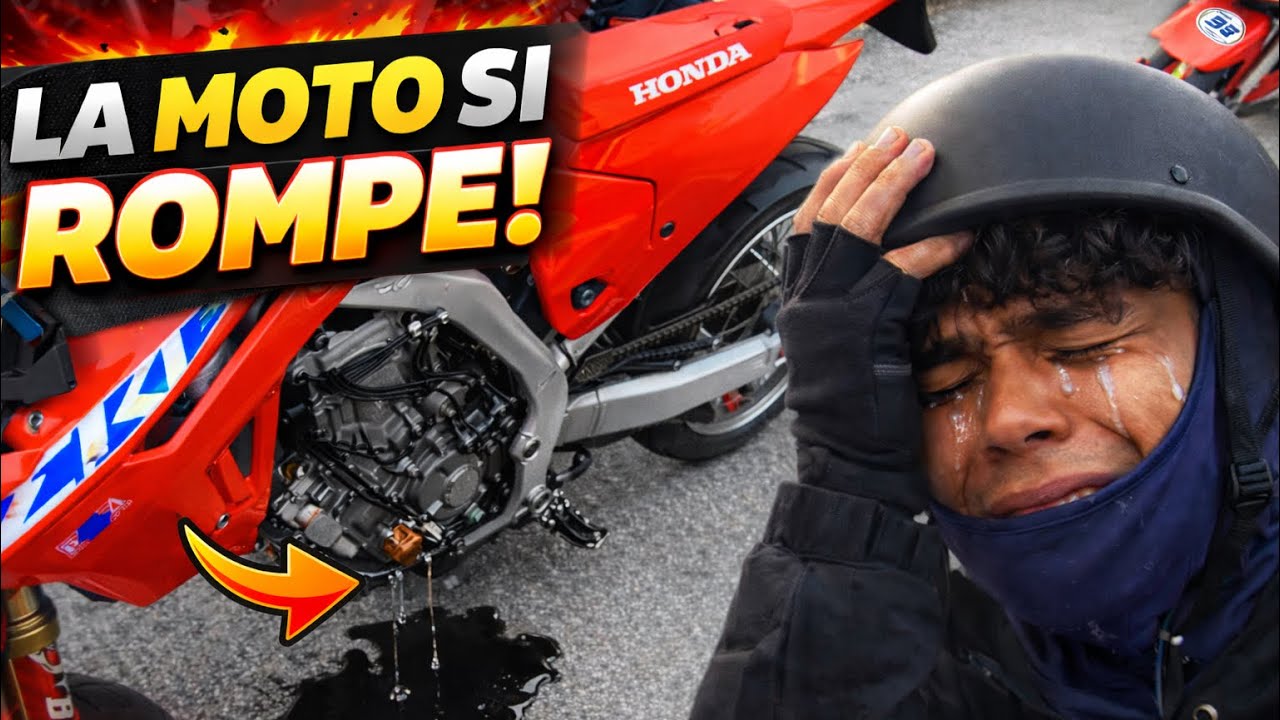 HO ROTTO TUTTO… (sono stato truffato) HONDA CRF 450