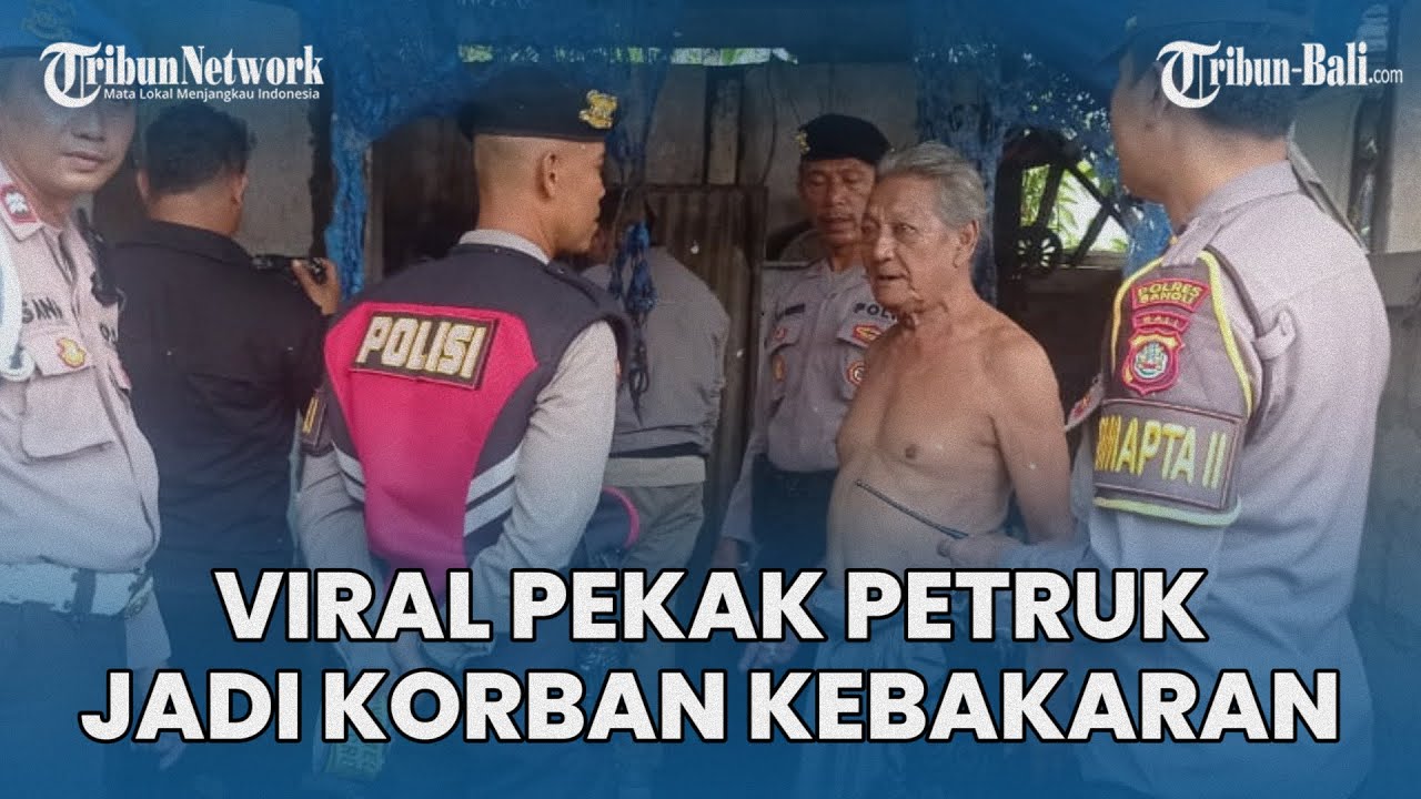 Viral Pelawak Bali, Pekak Petruk Jadi Korban Kebakaran, Polisi Sebut TKP Bekas Toilet Umum Di Bangli