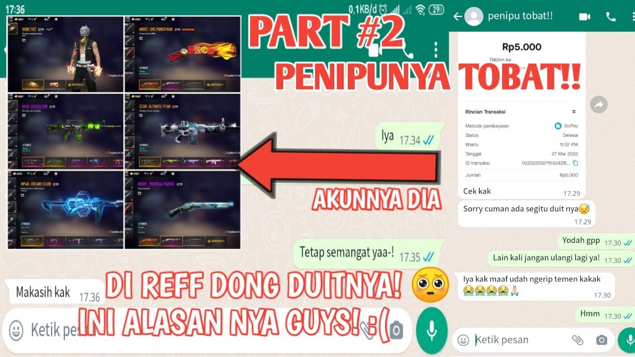 CARA MEMBUAT PENIPU TOBAT! DI BALIKIN DUITNYA??!!😡 AKHIRNYA GA NYANGKA... 🥺💥 ||PART #2