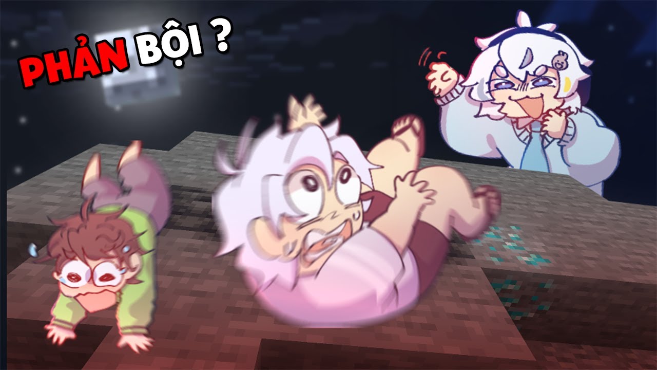 Tôi cùng TeaKill bị PHẢN BỘI bởi Vtuber Kiki trong Minecraft