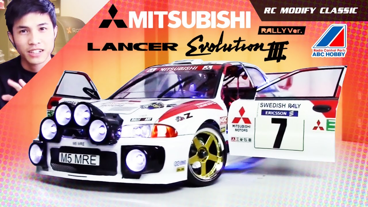 RC Modify S1 15 | Mitsubishi Evolution III EVO 3 WRC Rally — радиоуправляемая машина