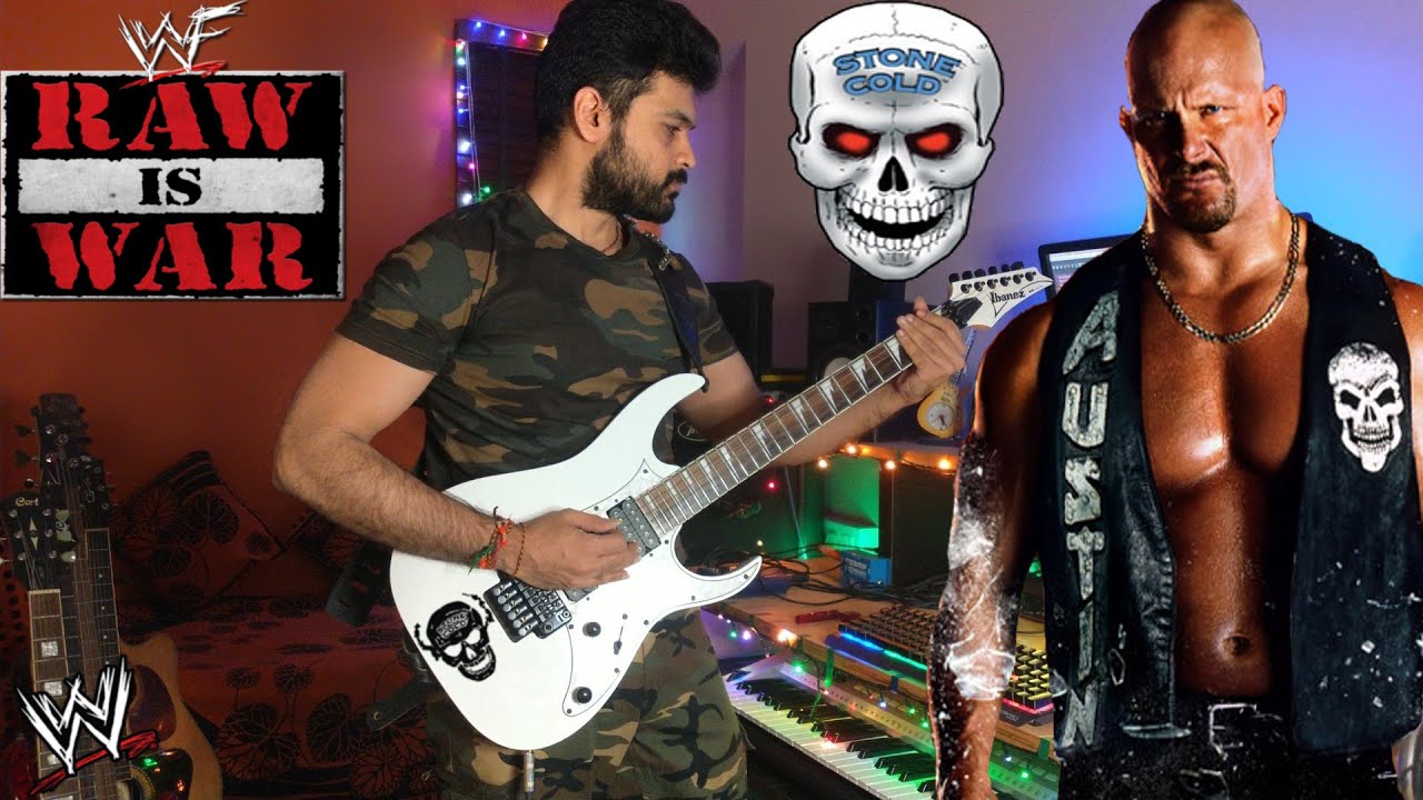 WWE - Stone Cold Steve Austin Entrance Theme - Guitar/Bass Cover (With Backing Track)